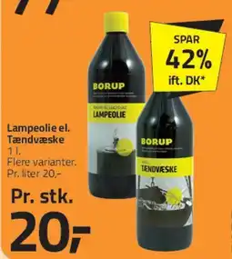 Fleggaard Lampeolie / Tændvæske tilbud