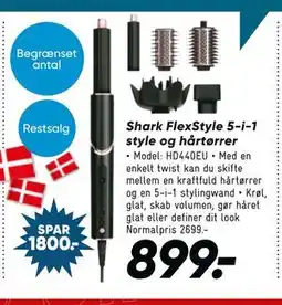 Bilka Shark FlexStyle 5-i-1 style og hårtørrer tilbud