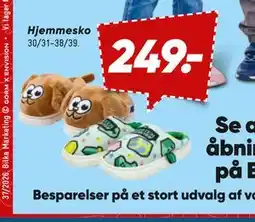 Bilka Hjemmesko tilbud