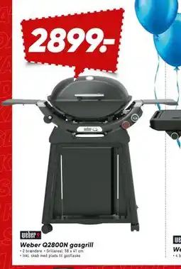Bilka Weber Q2800N gasgrill tilbud