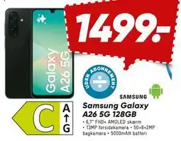 Bilka Samsung Galaxy A26 5G 128GB tilbud