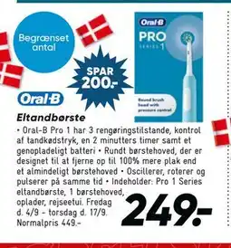 Bilka Oral-B Eltandbørste tilbud