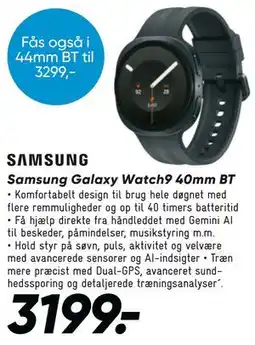 Bilka Samsung Galaxy Watch9 40mm BT tilbud