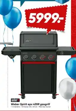Bilka Weber Spirit epx 435R gasgrill tilbud
