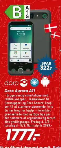 Bilka Doro Aurora A11 tilbud