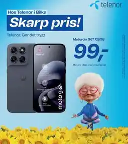 Bilka Motorola G67 128GB tilbud