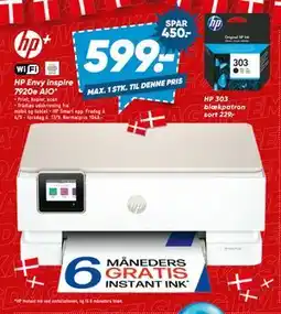 Bilka HP Envy inspire 7920e AIO tilbud