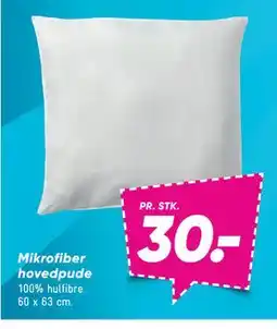 Bilka Mikrofiber hovedpude tilbud