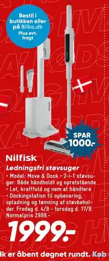 Bilka Ledningsfri støvsuger tilbud