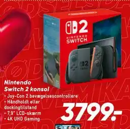 Bilka Nintendo Switch 2 konsol tilbud