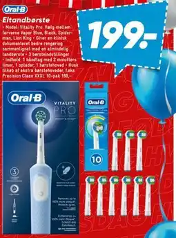 Bilka Oral-B Eltandbørste tilbud