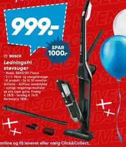 Bilka Ledningsfri støvsuger tilbud