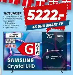 Bilka SAMSUNG TU75U7025F tilbud