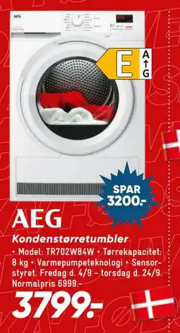 Bilka AEG Kondenstørretumbler tilbud