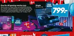 Bilka One For All gaming monitor arm tilbud