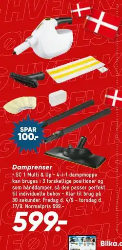 Bilka Damprenser tilbud