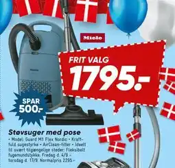Bilka Støvsuger med pose tilbud