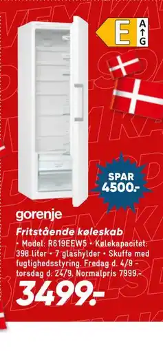 Bilka Fritstående køleskab tilbud