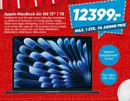 Bilka Apple MacBook Air M5 13” 1 TB tilbud