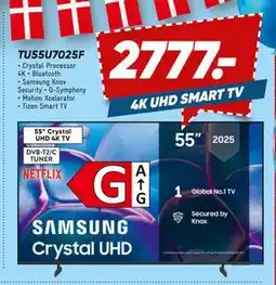 Bilka SAMSUNG TU55U7025F tilbud