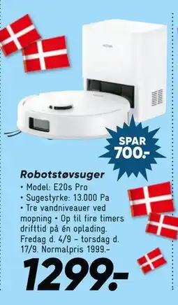 Bilka Robotstøvsuger tilbud