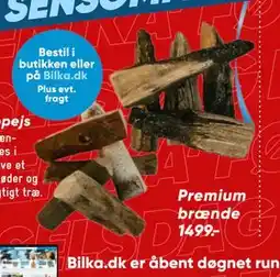 Bilka Premium brænde tilbud