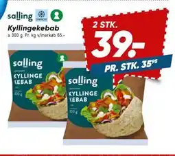 Bilka Kyllingekebab tilbud