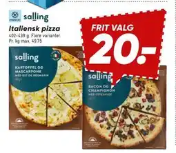 Bilka Italiensk pizza tilbud