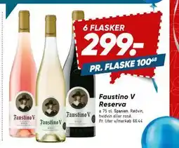Bilka Faustino V Reserva tilbud