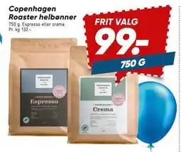 Bilka Copenhagen Roaster helbønner tilbud