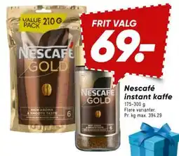 Bilka Nescafé instant kaffe tilbud