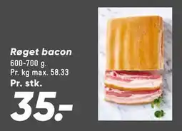 Bilka Røget bacon tilbud