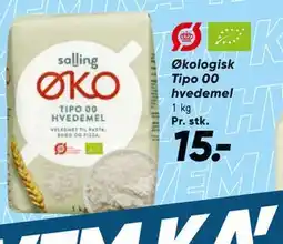 Bilka Økologisk Tipo 00 hvedemel tilbud