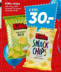 Bilka KiMs chips tilbud
