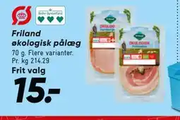 Bilka Friland økologisk pålæg tilbud
