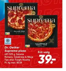 Bilka Dr. Oetker Suprema pizza tilbud