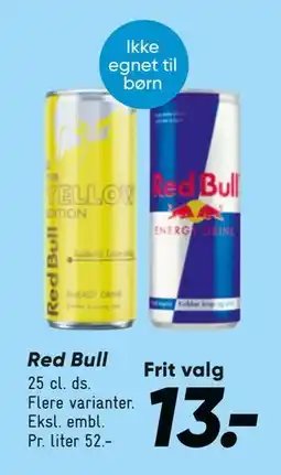 Bilka Red Bull tilbud