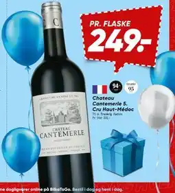 Bilka Chateau Cantemerle 5. Cru Haut-Médoc tilbud