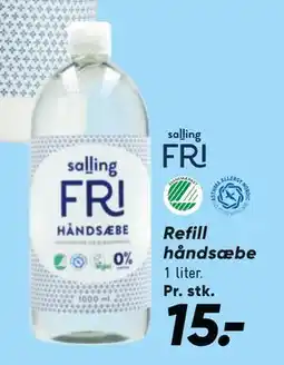 Bilka Refill håndsæbe tilbud