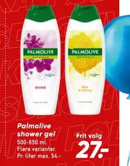 Bilka Palmolive shower gel tilbud