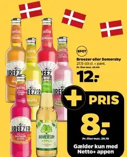 Netto Breezer eller Somersby tilbud