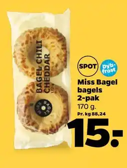 Netto Miss Bagel bagels 2-pak tilbud