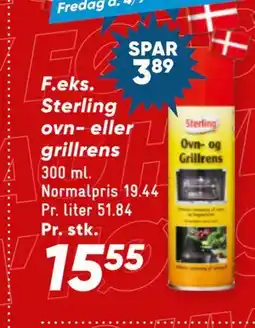 Bilka Sterling ovn- eller grillrens tilbud