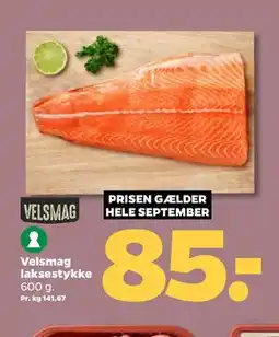 Netto Velsmag laksestykke tilbud