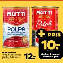 Netto Mutti tomater tilbud