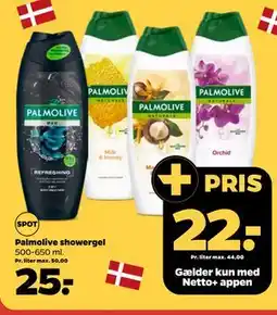 Netto Palmolive showergel tilbud
