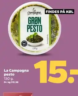 Netto La Campagna pesto tilbud