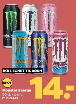 Netto Monster Energy tilbud
