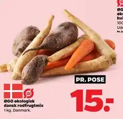 Netto ØGO økologisk dansk rodfrugtmix tilbud