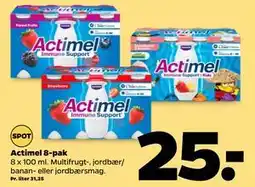 Netto Actimel 8-pak tilbud